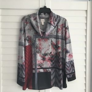 Chico’s Cowl Neck top